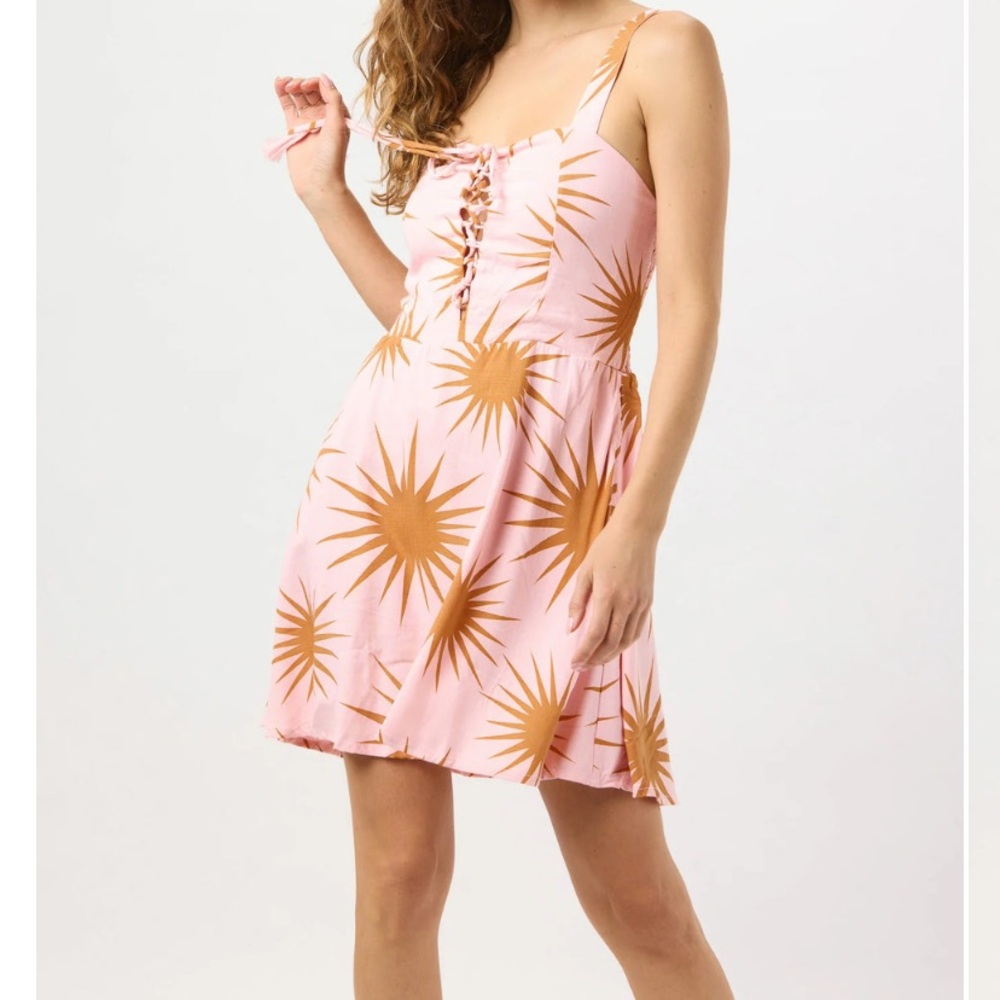 NWT!!! Tiare Hawaii Gia Mini Dress Sunday Blushgold